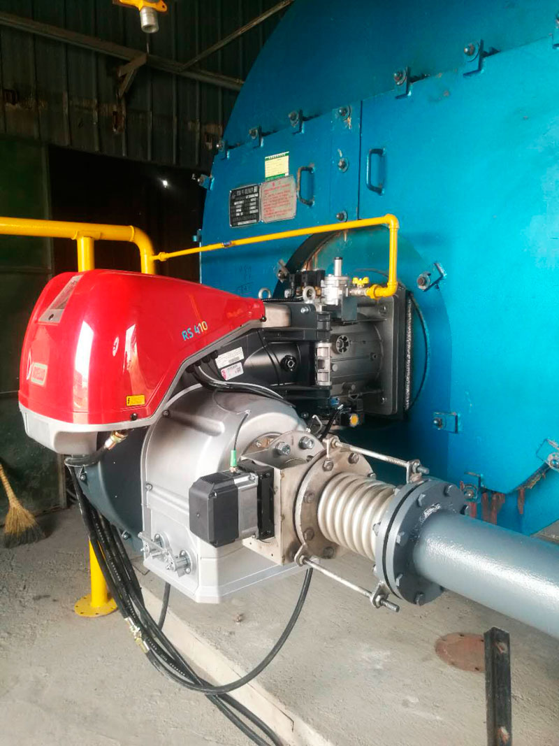 濟(jì)南黃老太食品鍋爐低氮燃燒器改造